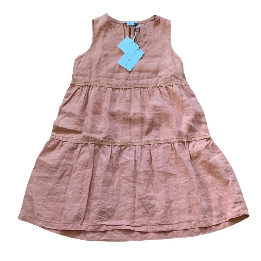 Lucky‎ Brand Linen Vintage Look Dress